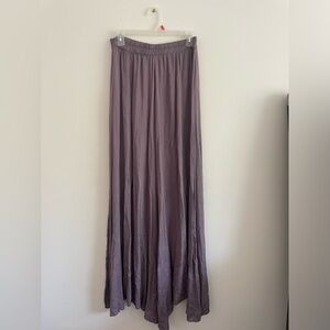Free People purple Maxi skirt